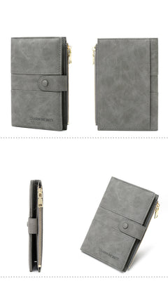 Secure RFID Passport Holder in Blue
