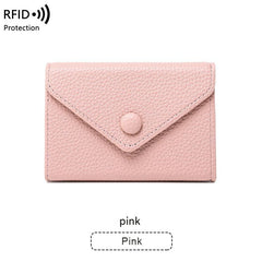 Lightweight wallet with cards inside