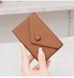 Compact RFID blocking card case in black