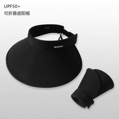 adjustable summer hat in black colour