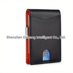 ultra-slim carbon fiber wallet with multiple cards