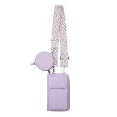 Fashionable crossbody bag in blue