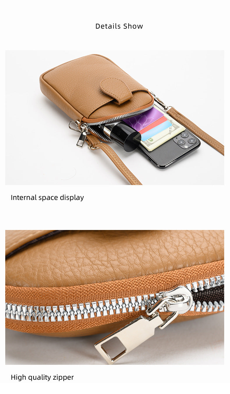Stylish mini crossbody bag for women in black colour