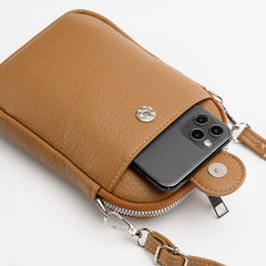 Stylish zip closure handbag in grey