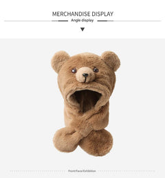 Kids Cartoon Bear Hat image 3