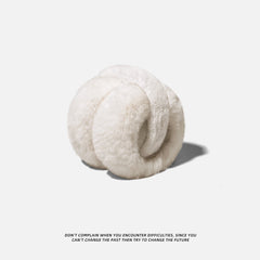 Pink stylish ear muffs for winter outing