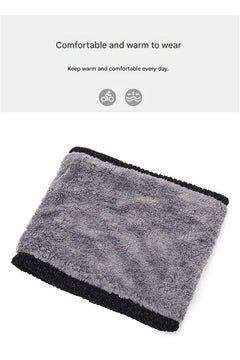 Insulated winter neck mask in navy