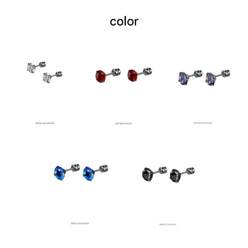 Unique stainless steel earrings styled image 10