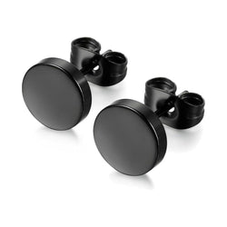 Elegant punk earrings styled with casual outfit
