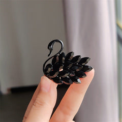 Elegant brooch on a fashionable outfit