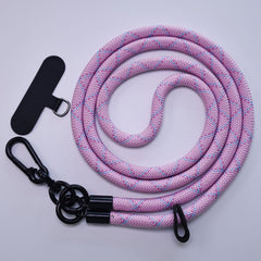 Nylon phone lanyard with adjustable strap
