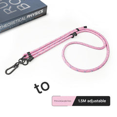 Durable phone lanyard with metal clasp