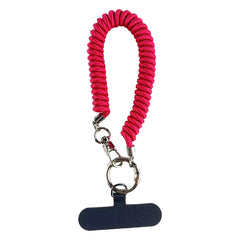 Nylon phone lanyard with adjustable strap