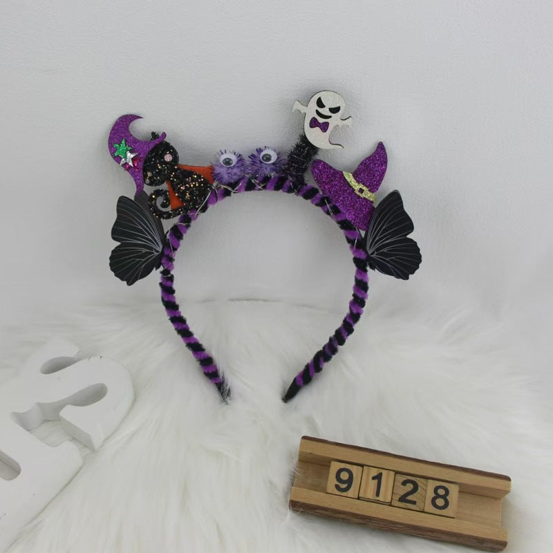 Pumpkin design Halloween headband