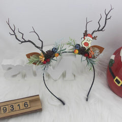 Light-Up Reindeer Antler Headband image 9
