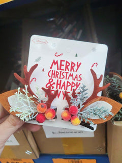 Light-Up Reindeer Antler Headband image 7