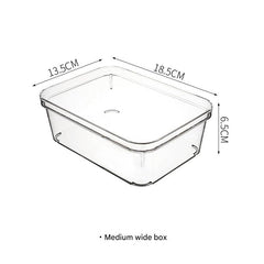 Portable clear jewellery case for travel accessories