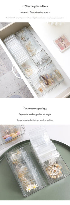Lightweight jewellery travel case with stylish design