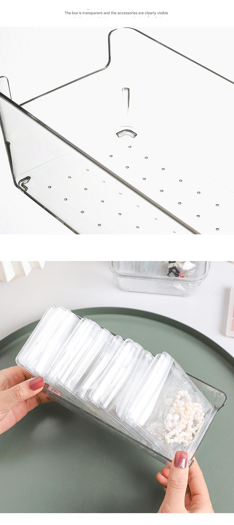 Elegant storage bag for rings and earrings