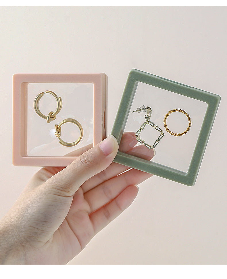Portable Transparent Jewelry Storage Box - Image 1