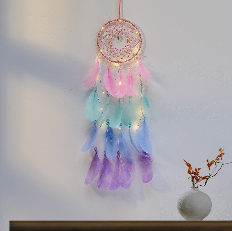 Creative Dreamcatcher Hot Air Balloon Pendant Image 2